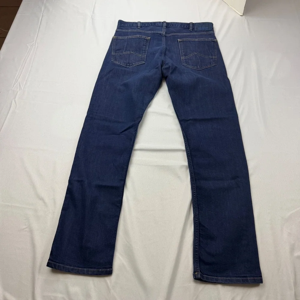 Patagonia Jeans Mens 34x30 Blue Straight Stretch Organic Cotton STY56025